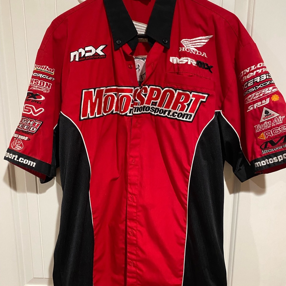 Honda pit crew shirt